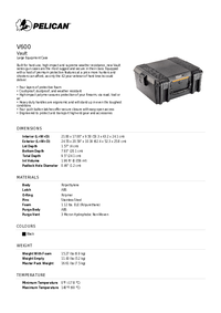 Thumbnail of document Pelican V600 cases Large Equipment Case 2 16597